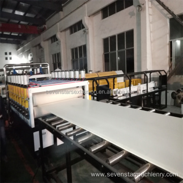 pvc foam board machine wpc sheet production line